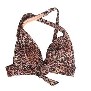 Shade & Shore Bikini Swim Top Womens Medium Pink Padded New Pool Beach